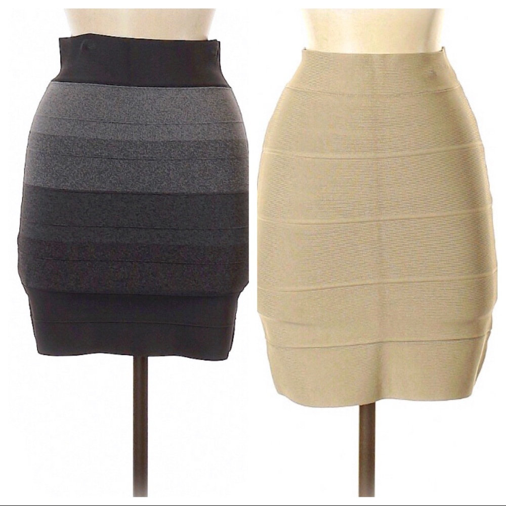 2 New BCBGMAXAZRIA skirts!